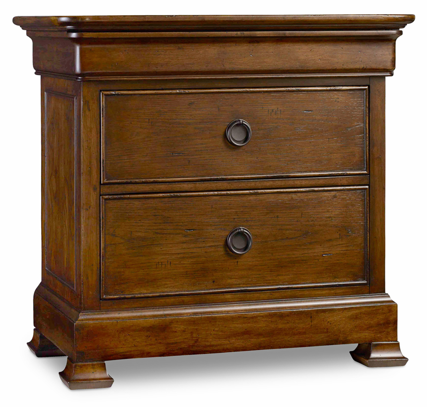 Picture of ARCHIVIST THREE DRAWER NIGHTSTAND