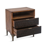 Picture of SANTA CRUZ NIGHT STAND 24" TWO-TONED