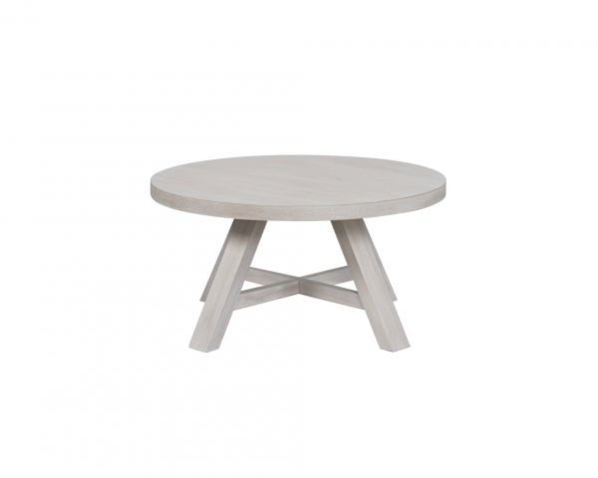 Picture of MODERN FARMHOUSE ROUND COCKTAIL TABLE