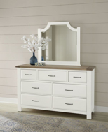 Picture of MAPLE ROAD SCALLOPED MIRROR