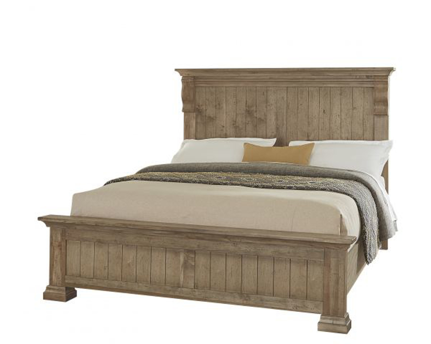 Picture of WARM NATURAL KING CORBEL BED