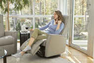 Picture of HARSTAD SMALL SWIVEL GLIDING POWER RECLINER