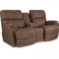 Picture of TROUPER POWER RECLINING LOVESEAT WITH CONSOLE AND POWER HEADRESTS