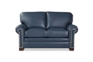 Picture of CRAFTMASTER TOP GRAIN LEATHER LOVESEAT