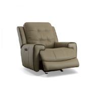 Picture of WICKLOW LEATHER POWER GLIDING RECLINER WITH POWER HEADRESTS