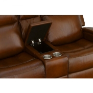 Picture of MUSTANG POWER RECLINING LOVESEAT WITH CONSOLE AND POWER HEADRESTS