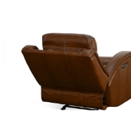 Picture of MUSTANG LEATHER POWER GLIDING RECLINER WITH POWER HEADREST