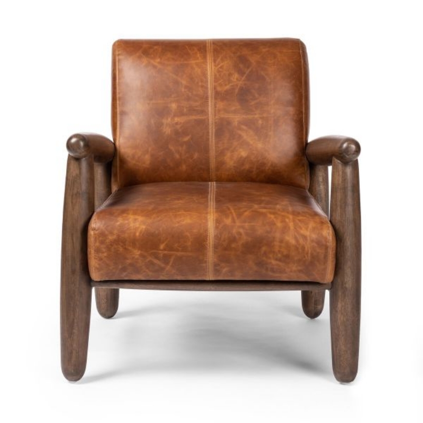 Picture of OAKLYNN TOP GRAIN LEATHER CHAIR