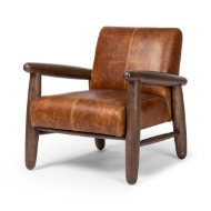 Picture of OAKLYNN TOP GRAIN LEATHER CHAIR