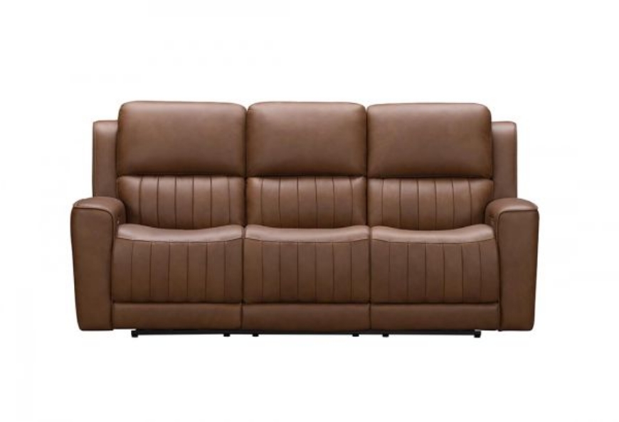 Picture of PIERCE LEATHER POWER RECLINING SOFA WITH POWER HEADRESTS AND LUMBAR